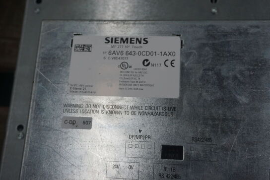 SIMATIC mobile panel 277FWLAN V2 + diverse cover til mobil mv. 