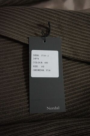 Nordal/Habitjakke 3718 Colour 050 str: 102