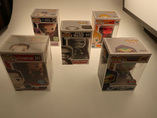 FUNKO POP figure (5 stk.)