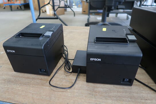 2 pcs. Bon printers EPSON and 2 pcs. money drawer