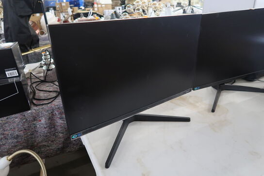 2 stk. 24" Monitors SAMSUNG F24T370FWR