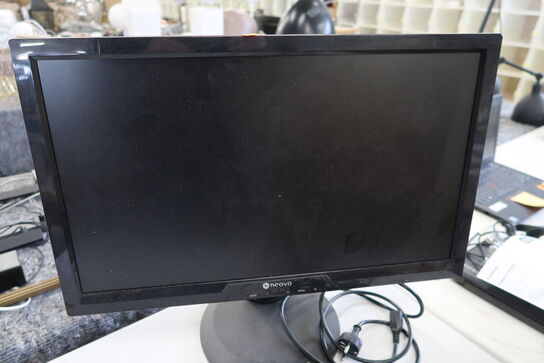 24" Monitor NEOVO LE-24 inkl. tastatur og mus LOGITECH