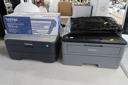 2 stk. Laserprintere BROTHER HL-2140 / HL 2310D