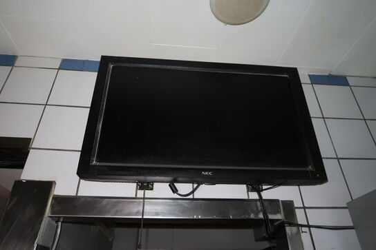 4 stk. fladskærme SAMSUNG, NEC
