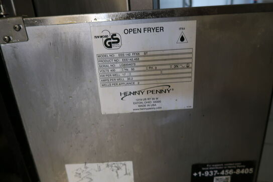 Dobbelt friture HENNY PENNY EEE-142 FFXX ST