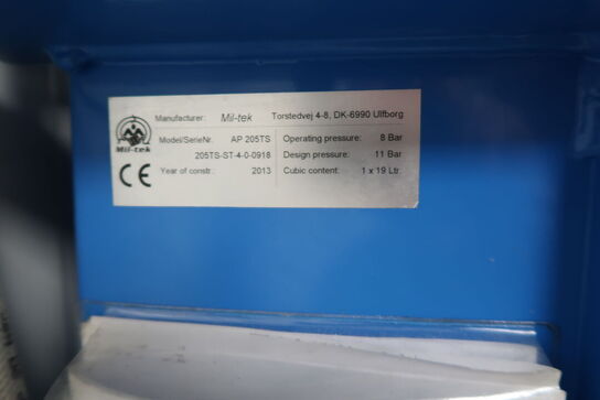 Pappresser MIL-TEK AP 205TS