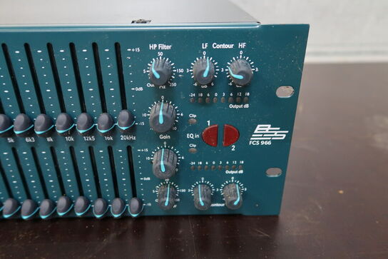 BSS FCS 966 Constant Q Graphic equaliser