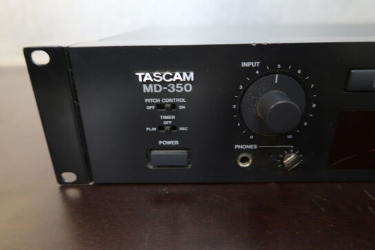 Tascam MD-350 Pitch Control