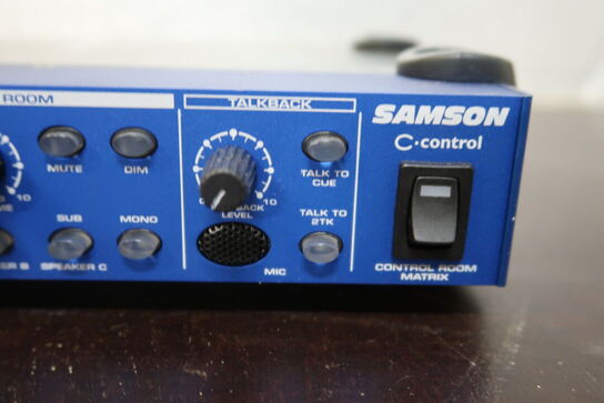 Samson C-Valve N382 115V Tube Microphone Pre Amp