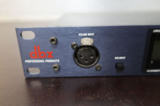 Dbx driverack pa complete equalization loudspeaker control system