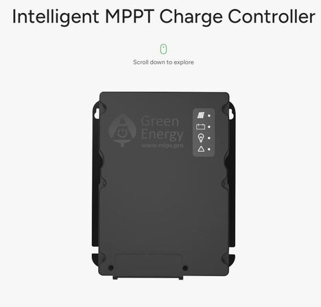 MPPT Charge Controller 60A (læs beskrivelse)