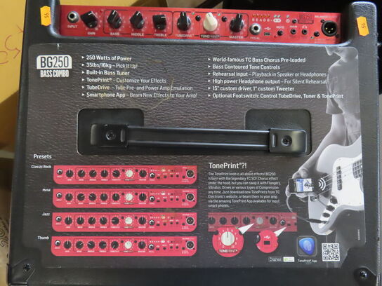 Bas Forstærker - TC ELECTRONIC BG250-115