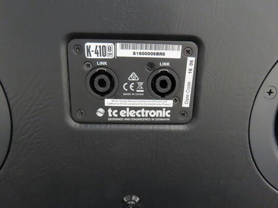 Bas Højtaler Kabinet TC ELECTRONICS K-410