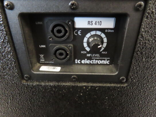 Bas Højtaler Kabinet TC ELECTRONICS RS410