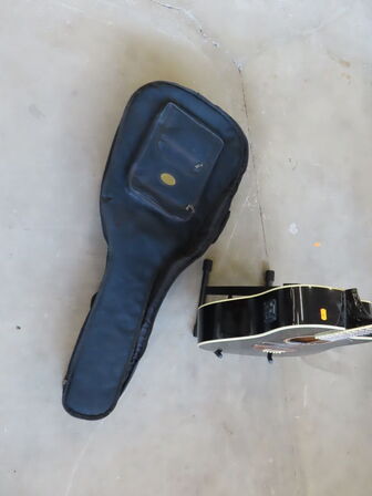 Guitar WASHBURN inkl. Stativ og taske