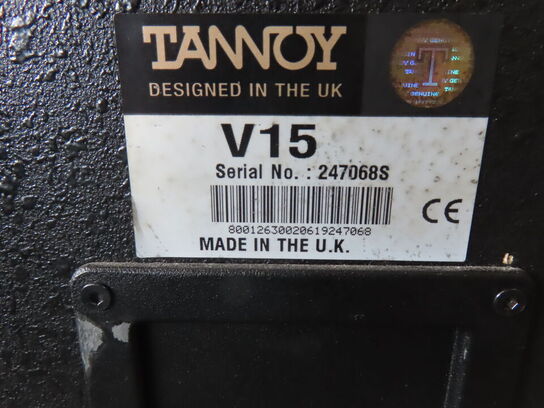 2 stk. Passive tophøjtalere TANNOY V15