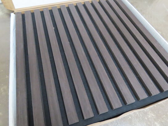 4 stk Akustikpanel 52x52 cm. (2 kasser)