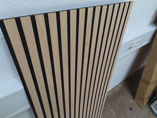 20 stk. Tynde akustikpaneler (120x60cm)