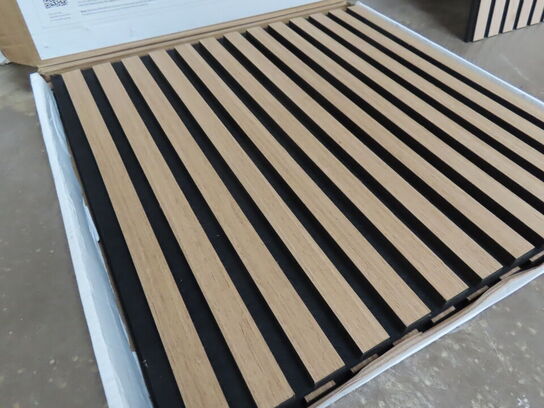 8 stk Akustikpanel 52x52 cm. (4 kasser)