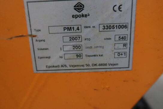 Saltspreder EPOKE PM 1,4