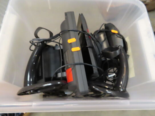 Kassesystemer samt switch 