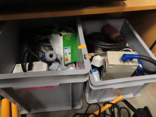 Diverse kraftstik m.v. 