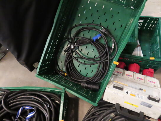 Kraftstik samt byggepladstavler