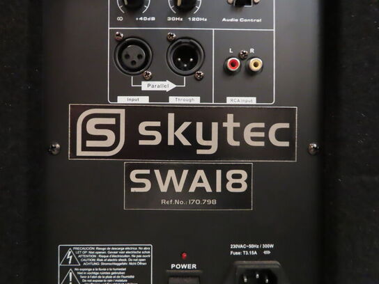 Subwoofer SKYTEC SWA18