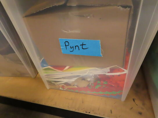 Diverse pynt m.v. 
