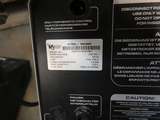 Røgmaskine VARYTEC VN1000