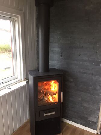 Mosaik stenvæg
