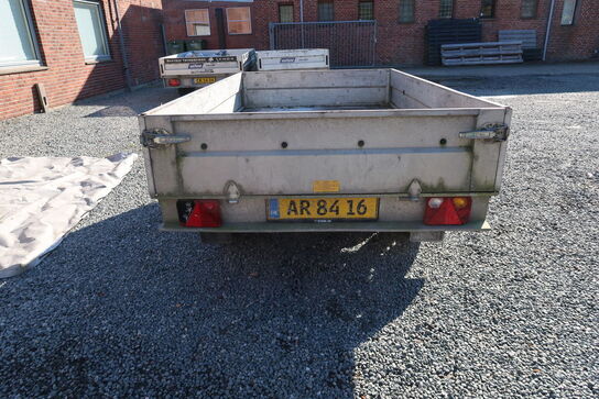 Boogietrailer, Variant 0756a 750  kg.