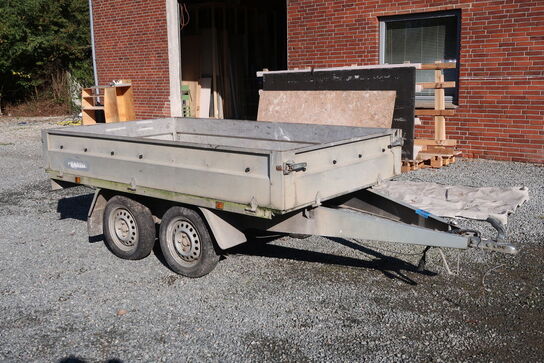 Boogietrailer, Variant 0756a 750  kg.