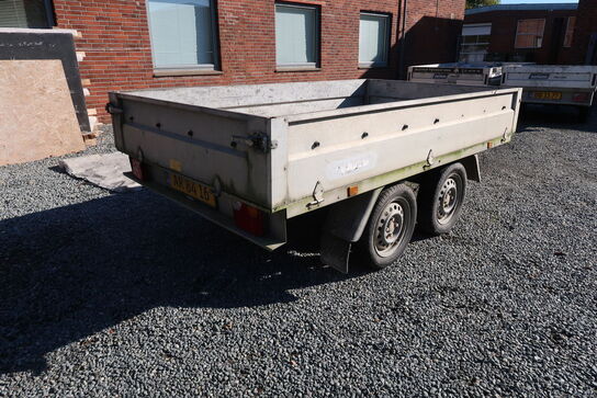 Boogietrailer, Variant 0756a 750  kg.