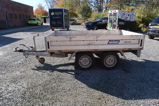 Boogietrailer, Variant 20P2 2000 kg