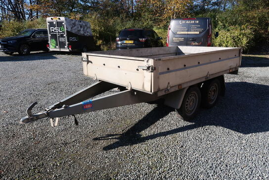 Boogietrailer, Variant 0756a 750  kg.