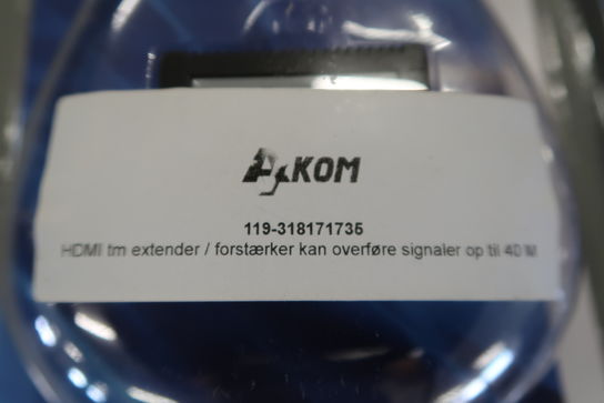 3 stk. HDMI repeatere A-KOM