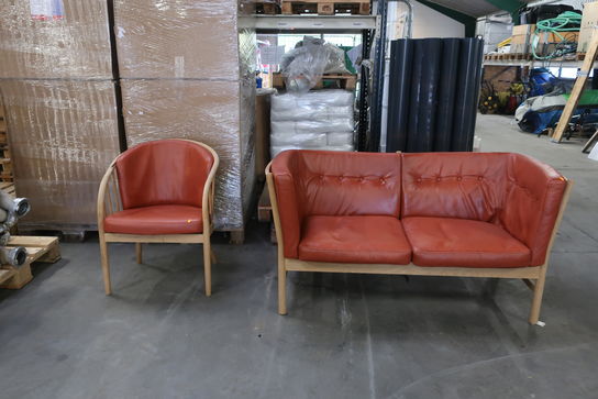 Sofa samt stol SKIPPERS FURNITURE