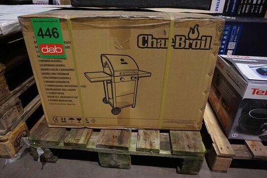 Char-Broil Gasgrill 2 brænder Sort