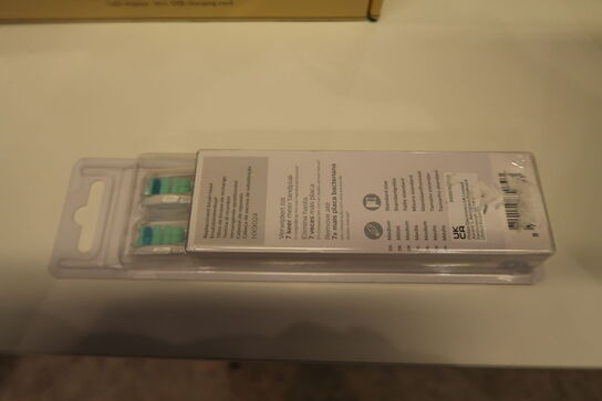 4 pk. Philips Tandbørstehoveder Sonicare C3 & C2 Premium Plaque