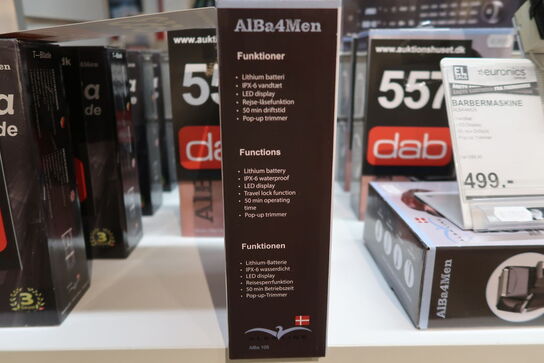 ALBA 105 shaver med elektronisk display