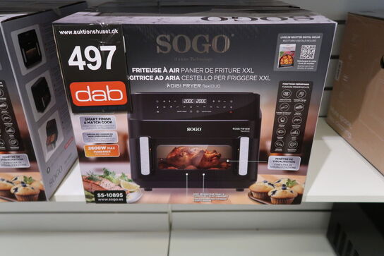 SOGO FRE-SS-10895 | Airfryer Dual Basket 10,5L