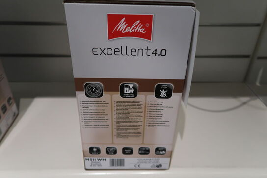 Melitta Excellent 4.0 kaffemaskine hvid  10 kopper