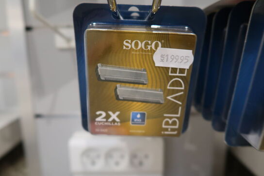 11 pk. Sogo I-Blades Skær 2 stk.