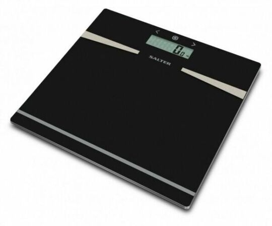 Salter Ultra Slim Digital Body Scales (30 x 30 cm) - Black