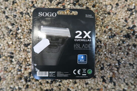 11 pk. Sogo I-Blades Skær 2 stk.