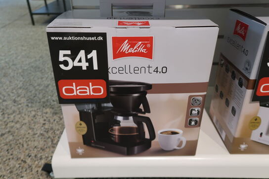 Melitta Excellent 4.0 kaffemaskine sort 10 kopper