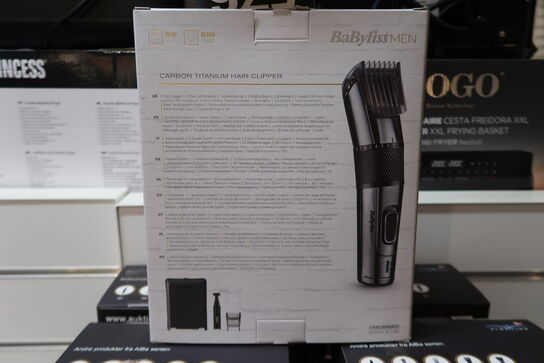 Babyliss Hårtrimmer Cabon Titanium