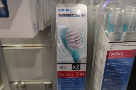 11 pk. Philips Tandbørstehoveder Sonicare For Kids