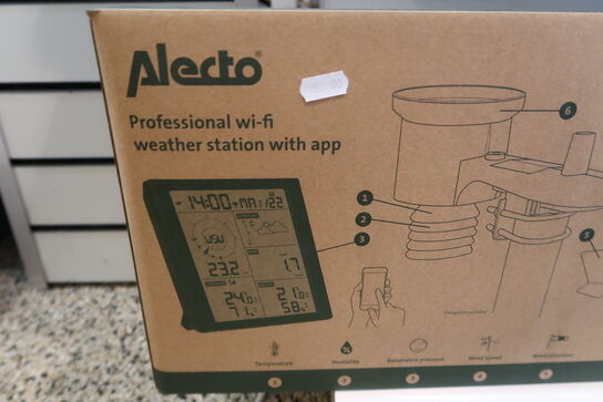 Alecto WS5200 vejrstation 6i1 hvid